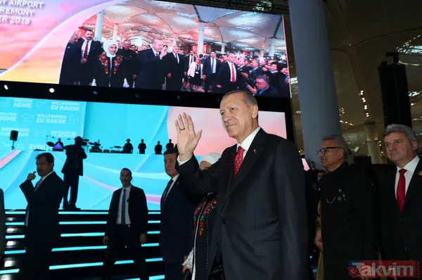 İşte İstanbul Havalimanı'nın açılışından görüntüler - 18