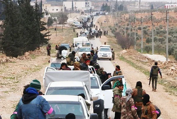 El Bab ilçe merkezine girildi-2