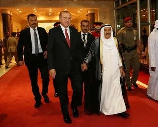 Cumhurbaşkanı Erdoğan Kuveyt’te