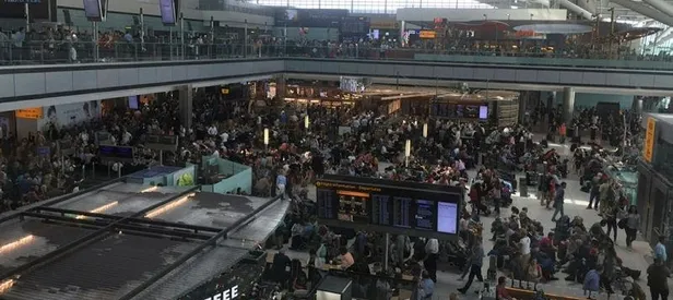 İngiltere'de kaos! Uçuşlar yapılamıyor