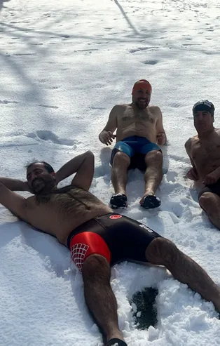 Eczanelerde bulunmayan tek ilaç: Kar banyosu