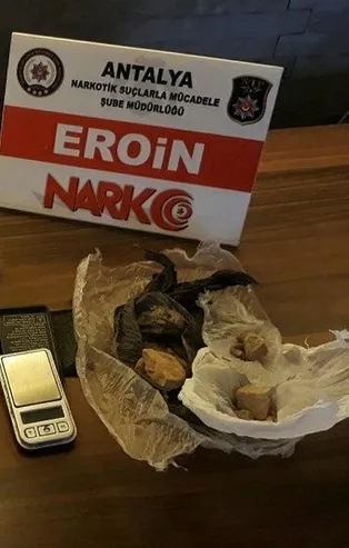 Antalya'da uyuşturucu operasyonları