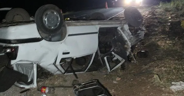 Gaziantep’te taziye dönüşü feci kaza! Ölü ve yaralılar var