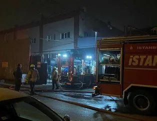İstanbul Başakşehir’de korkutan yangın