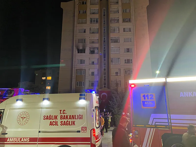 Yangının ardından olay yerine ekipler sevk edildi (DHA)