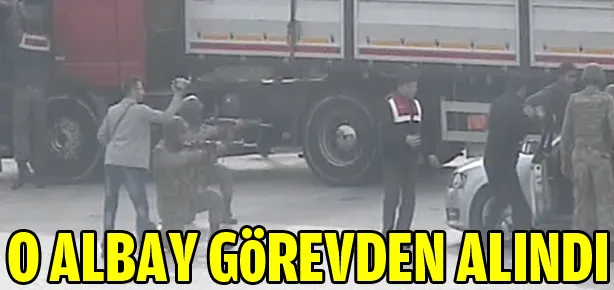 MİT’çilere silah çektiren albay gitti