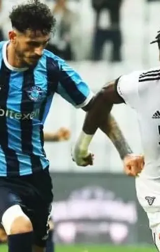 Adana Demirspor, Beşiktaş karşısında son anda bulduğu golle 1-1 berabere kaldı | MAÇ SONUCU