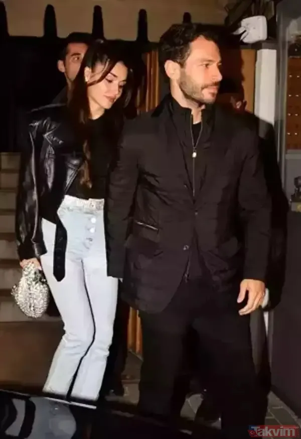 Hande Erçel havalimanında görüntülendi! “Hakan beyi göremedik yanınızda” - 3