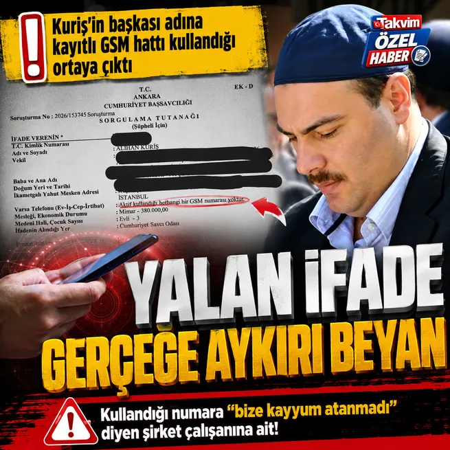 Alihan Kurişten yalan ifade! Kullandığı GSM hattı Göknur Gıda çalışanının üzerine kayıtlı çıktı