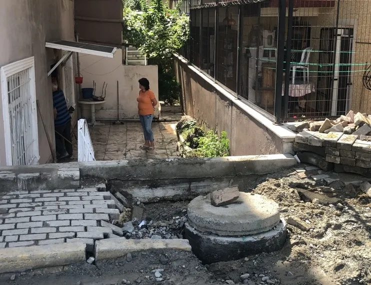 İSKİ açık bıraktı vatandaşın başına gelmeyen kalmadı