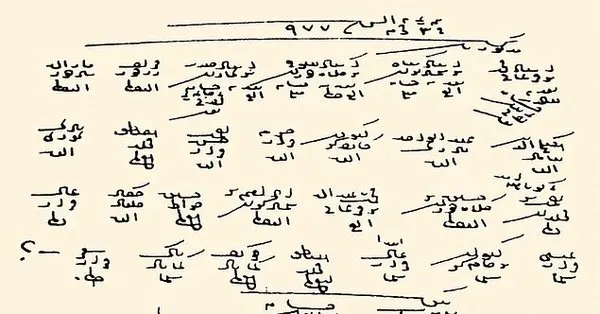 Osmanli Da Mali Kayitlarin Tutuldugu Sifreli Yazi Turu Hangisidir Takvim