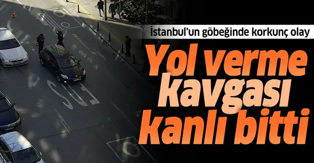 Nişantaşı’nda yol verme kavgası kanlı bitti