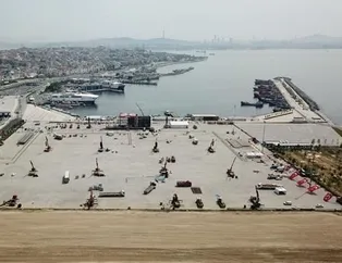 Yenikapı'da Kudüs Mitingi hazırlıkları