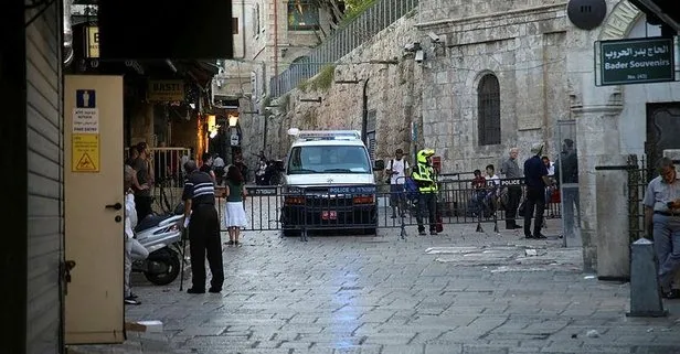 İsrail polisi Mescid-i Aksa’nın tüm kapılarını kapattı