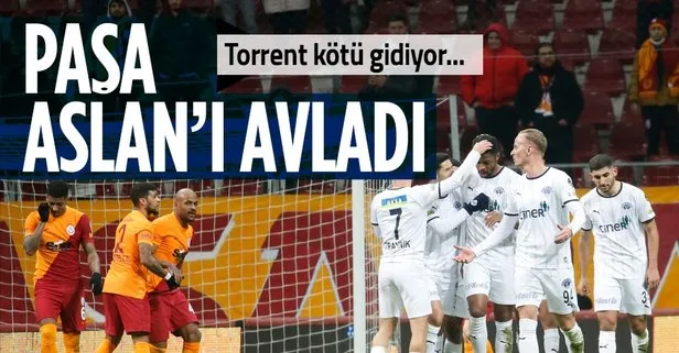 Aslan paramparça! Galatasaray 1-3 Kasımpaşa MAÇ SONUCU ÖZET