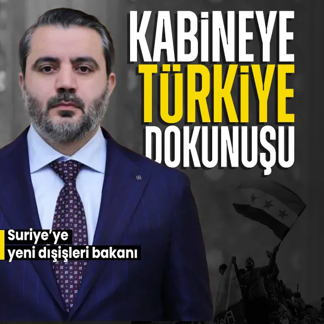 Suriyenin yeni dışişleri bakanı belli oldu! Yüksek lisans ve doktora eğitimleri Türkiyeden
