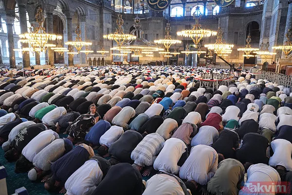 Dualarla cennete uğurlandı | Haniye için 81 ilde gıyabi cenaze namazı kılındı! Ayasofya Camii'ne akın ettiler - 12