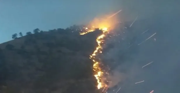 Tunceli'de örtü yangınları kontrol altına alındı