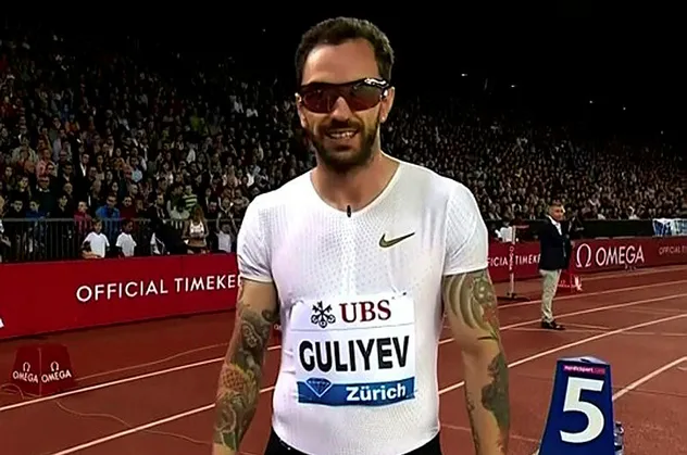 Ramil Guliyev gümüş madalya kazandı