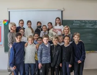 Rus ve Ukraynalı öğrenciler bir arada
