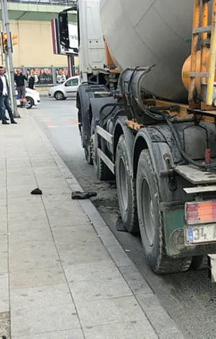 Beton mikseri dehşet saçtı: 1 ölü 1 yaralı