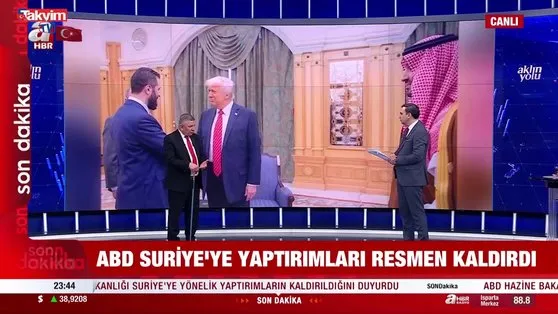 ABD Suriye’ye yaptırımları resmen kaldırdı!