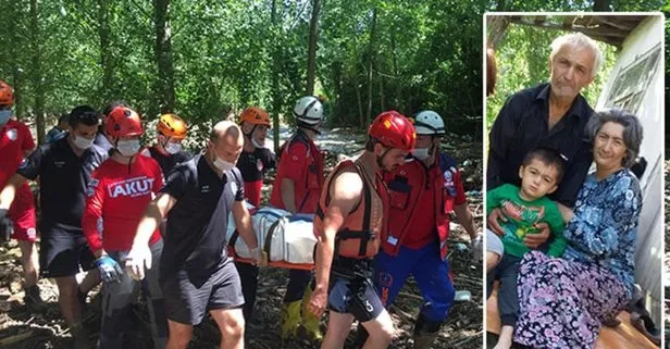 Düzce’de felaket! Baba öldü oğlu kayıp... Son fotoğraf...