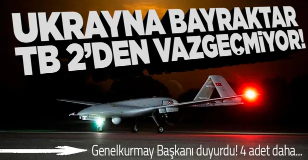 Ukrayna Genelkurmay Başkanı Valeriy Zalujnıy açıkladı: "4 adet Bayraktar TB2 İHA kompleksi satın almayı planlıyoruz"