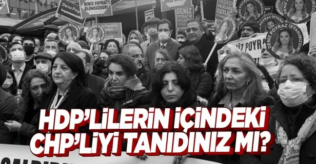 CHP’li Sezgin Tanrıkulu HDP’lilerin eylemine gitti