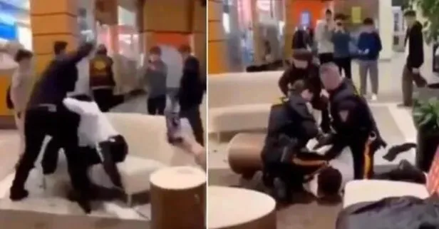 Görüntüler infial yarattı! ABD polisinden ırkçı müdahale
