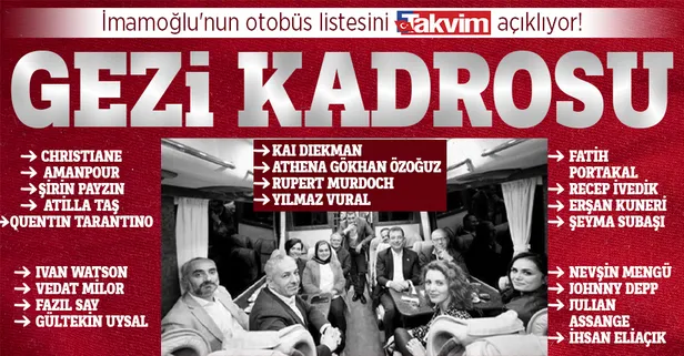 Ekrem İmamoğlu'nun bir sonraki otobüs turları için TAKVİM kollarını sıvadı! İşte ideal otobüs kadroları