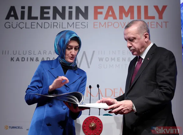 Başkan Recep Tayyip Erdoğan KADEM Kadın ve Adalet Zirvesi'nde konuştu! - 38