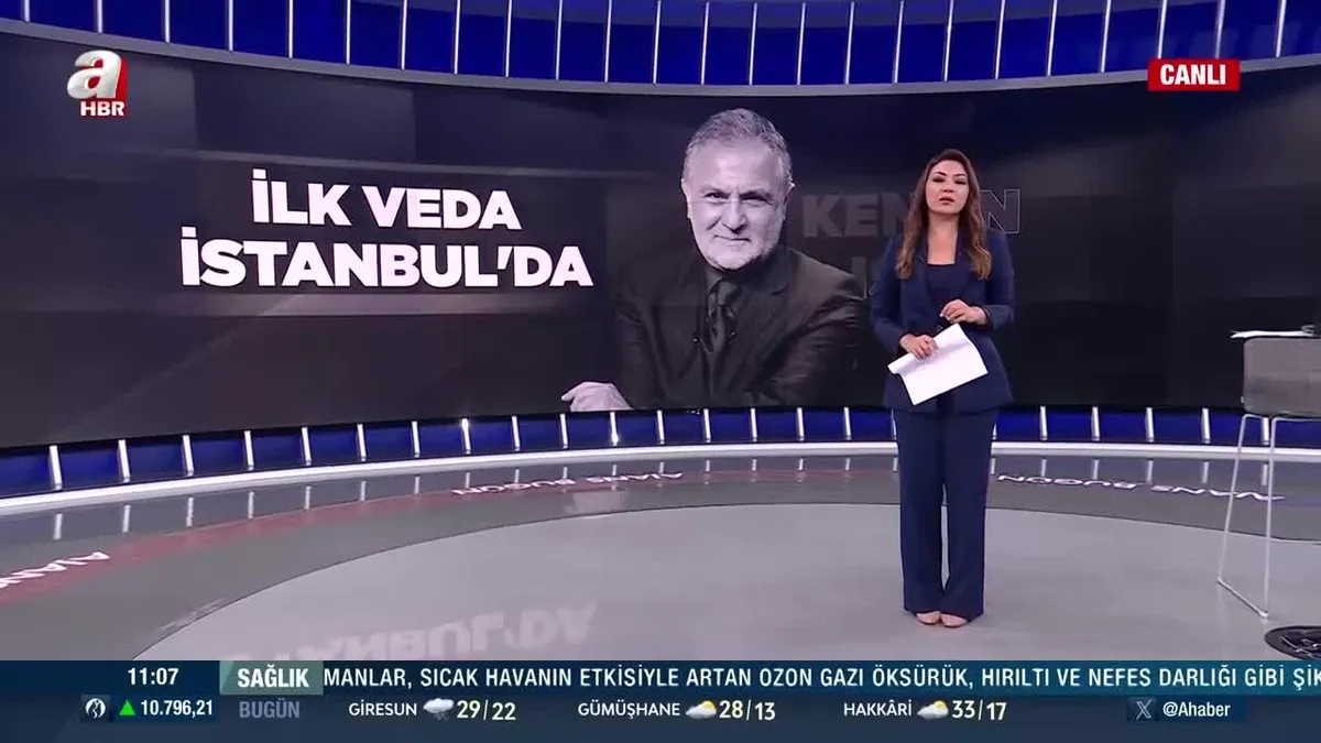 Kenan Işık’a ilk veda AKM’de!