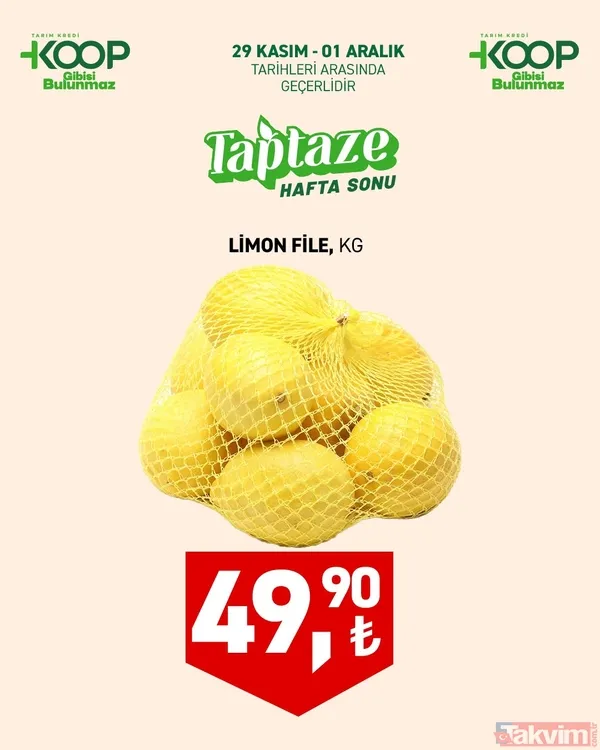 KOOP Market’te hafta sonu rüzgarı! 29-30 arasında çay, peynir, tavuk, temizlik ürünleri özel fiyatları - 9