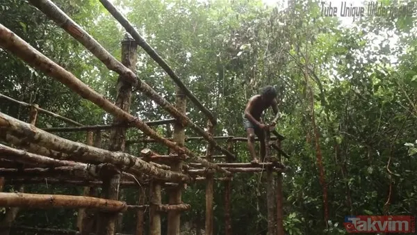 Sadece ağaç kullanarak öyle bir şey yaptı ki! YouTube videosu milyonlar izlendi - 20