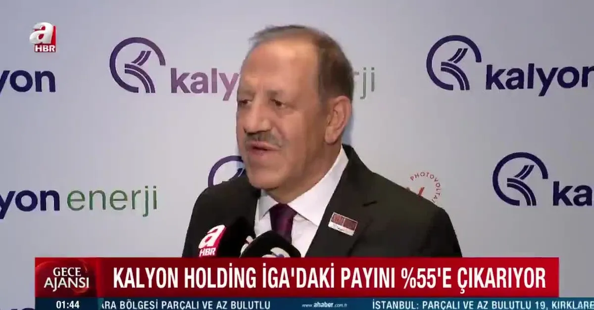 Kalyon Holding İGA İstanbul Havalimanı'ndaki payını yüzde 55'e çıkardı