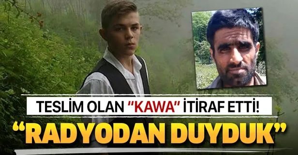 Kawa kod adlı terörist itirafçı oldu: ‘Eren’in vurulduğunu radyodan duyduk’