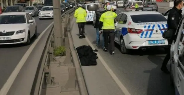 Bakırköy’de feci kaza: Bariyerlere çarpan motosiklet sürücüsü hayatını kaybetti