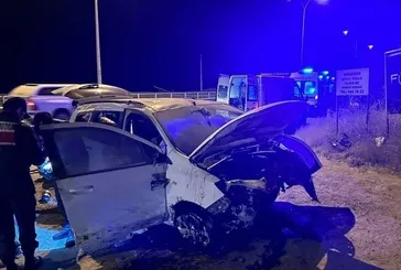 Kütahya'da feci kaza: 2 ölü, 2 yaralı