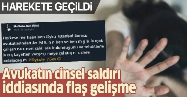 Stajyer avukata cinsel saldırı iddiasında flaş gelişme! İstanbul Barosu harekete geçti
