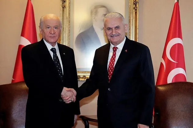 Son dakika: Devlet Bahçeli'den Binali Yıldırım'a tebrik telefonu