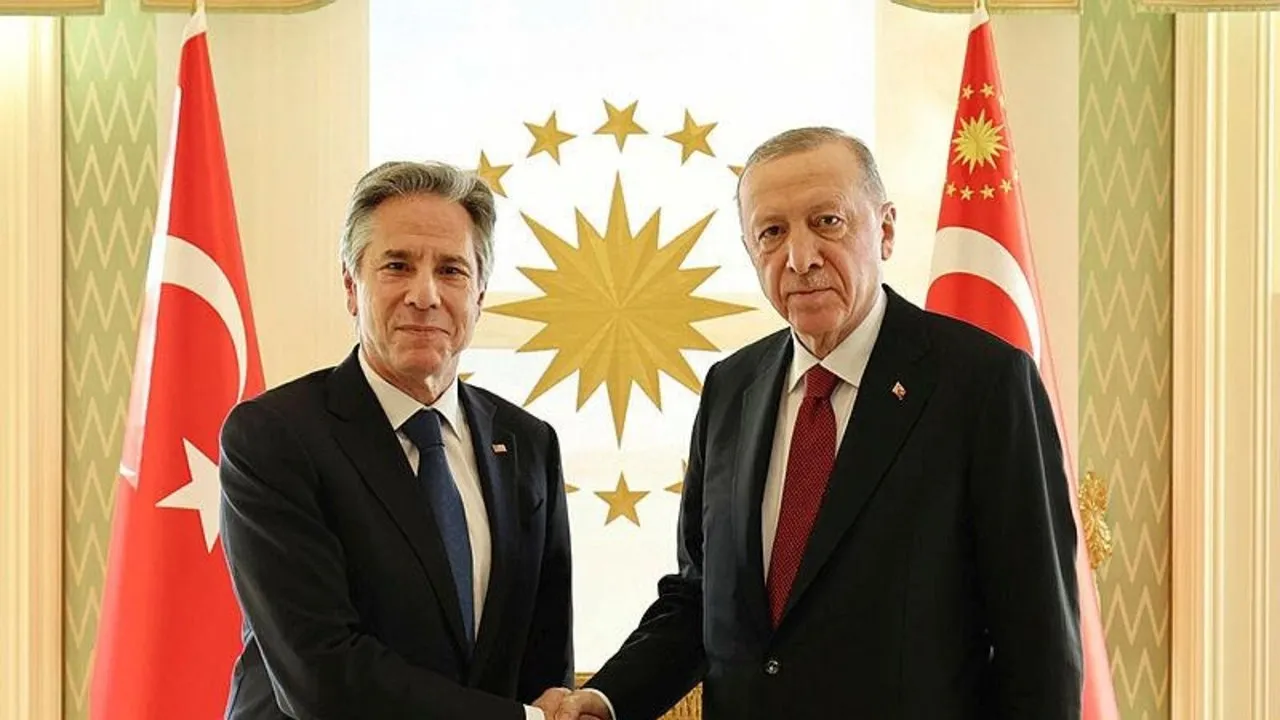 Başkan Erdoğan ABD Dışişleri Bakanı Blinken’ı kabul etti! Blinken’a çok net F-16  mesajı