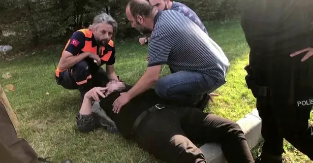 Oğlunun dayak yediğini gören baba çılgına döndü