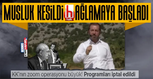 CHP musluğu kesti HALK TV ağlamaya başladı! Canlı yayında fesih tepkisi: Kılıçdaroğlu açıklama yapsın