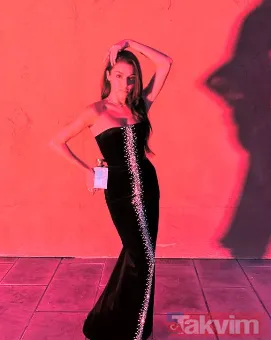 Hande Erçel havalimanında görüntülendi! “Hakan beyi göremedik yanınızda” - 4