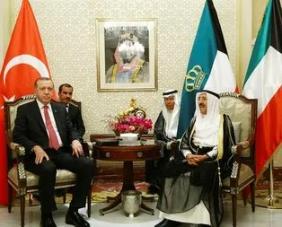 Cumhurbaşkanı Erdoğan Kuveyt’te