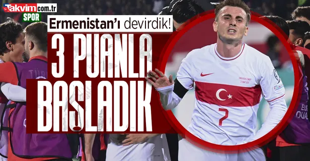 Ermenistan'ı devirdik 3 puanla başladık! MAÇ ÖZETİ