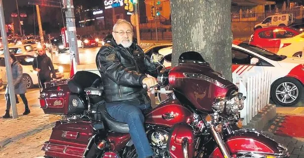 Motosiklet tutkunu Prof. Dr. Emin Aydın hayatını kaybetti