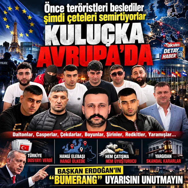 Boyun’dan Daltonlar’a uzanan kanlı hat: Yeni nesil çete elebaşları Avrupa’da cirit atıyor