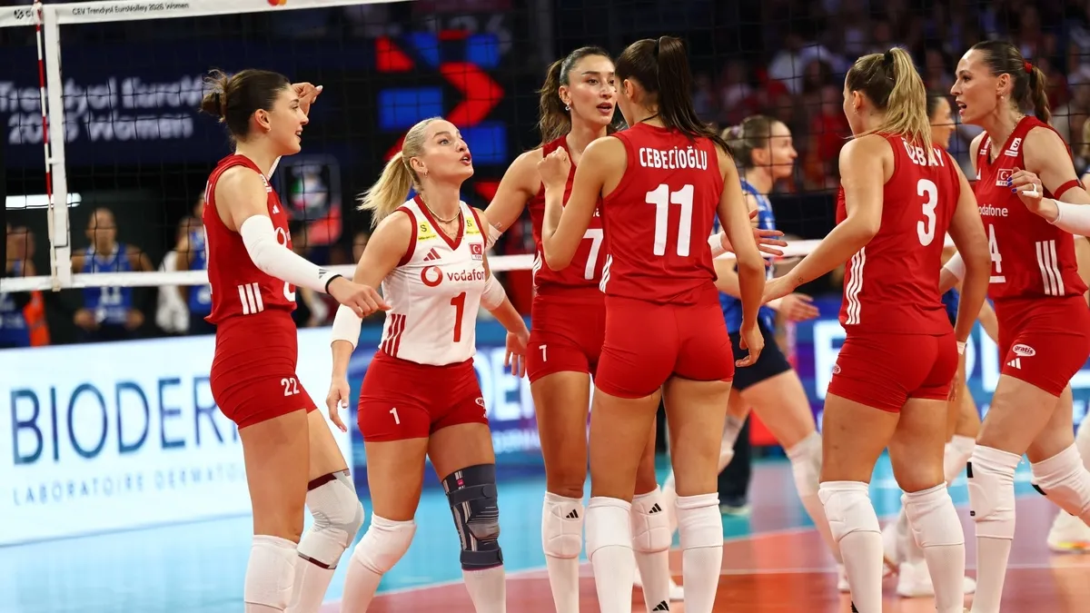 CANLI Almanya - Türkiye Avrupa Voleybol Şampiyonası çeyrek final maçı